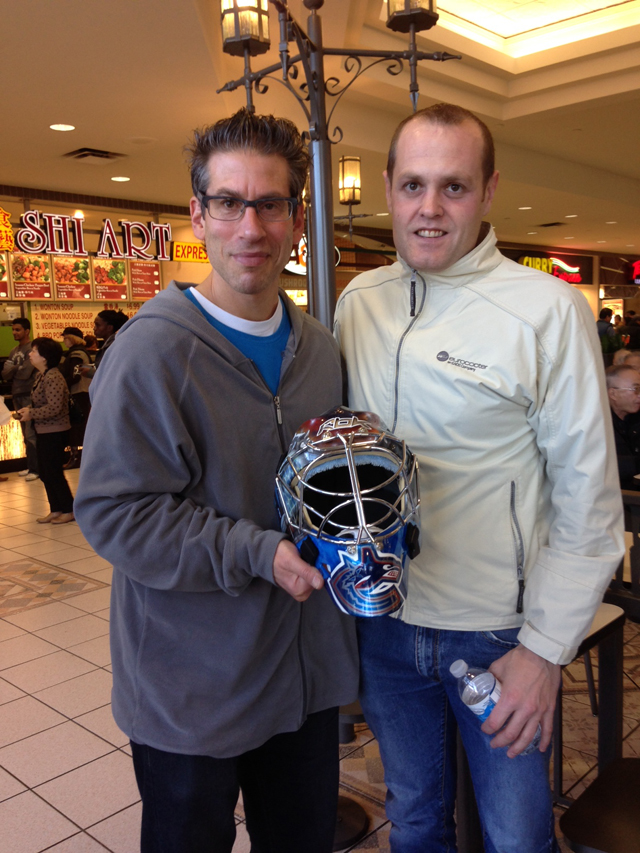 Corey Schneider Goalie Mask 3