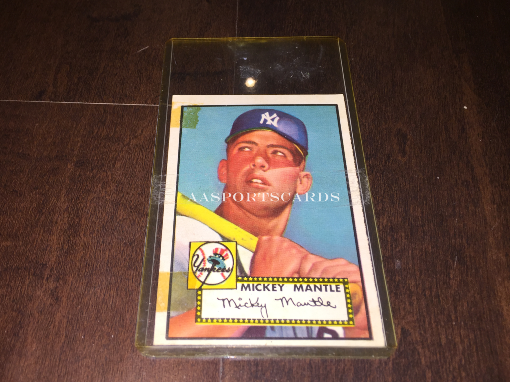 Buying 1952 Topps Mickey Mantle