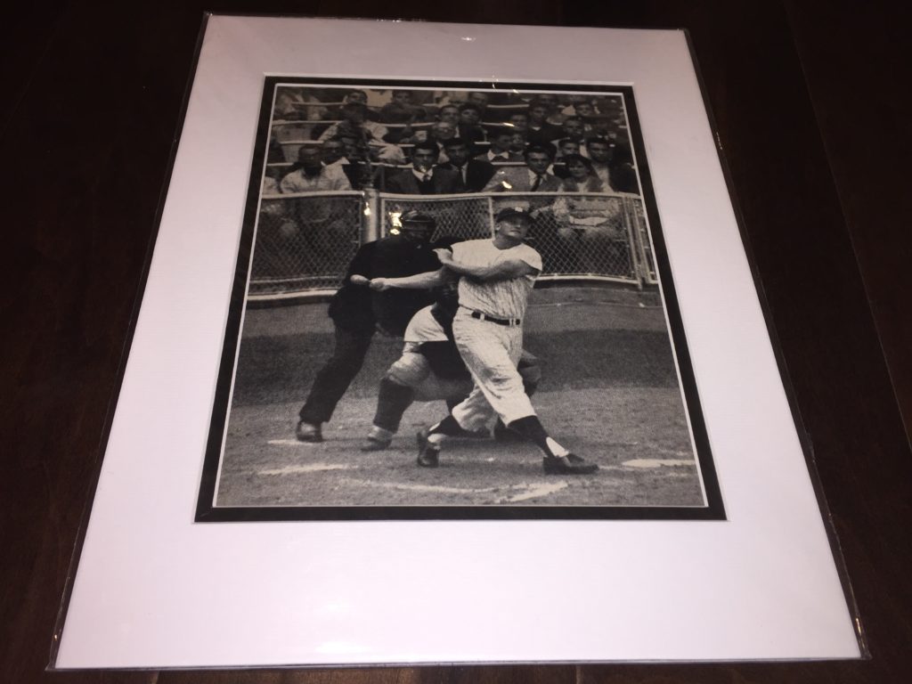 Roger Maris Home Run Photo