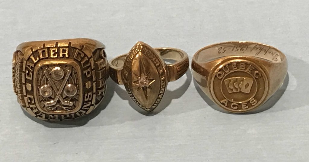 Joe Crozier Hockey Rings