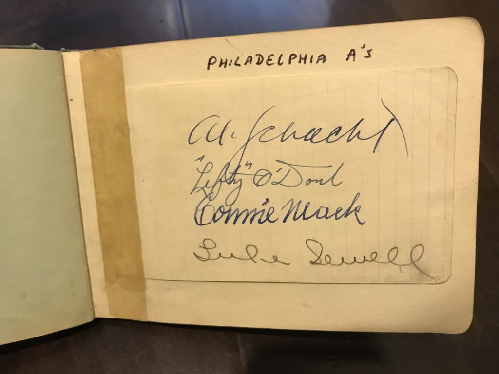 Philadelphia A's Autographs