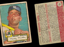 1952 Topps Mickey Mantle