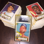 1952 Topps Mickey Mantle, Willie Mays, Jackie Robinson