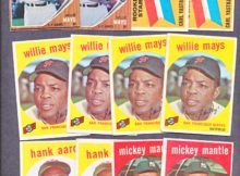 Large Vintage Topps Baseball Collection