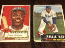 1952 Topps Jackie Robinson Baseball Card