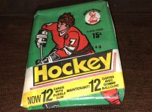 1977 OPC WHA Hockey Wax Pack