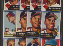 Early 1950's Topps Baseball Cards