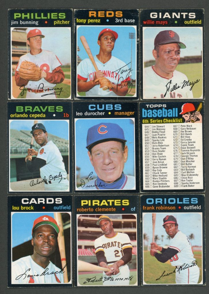 1971 O-Pee-Chee Baseball Cards 2