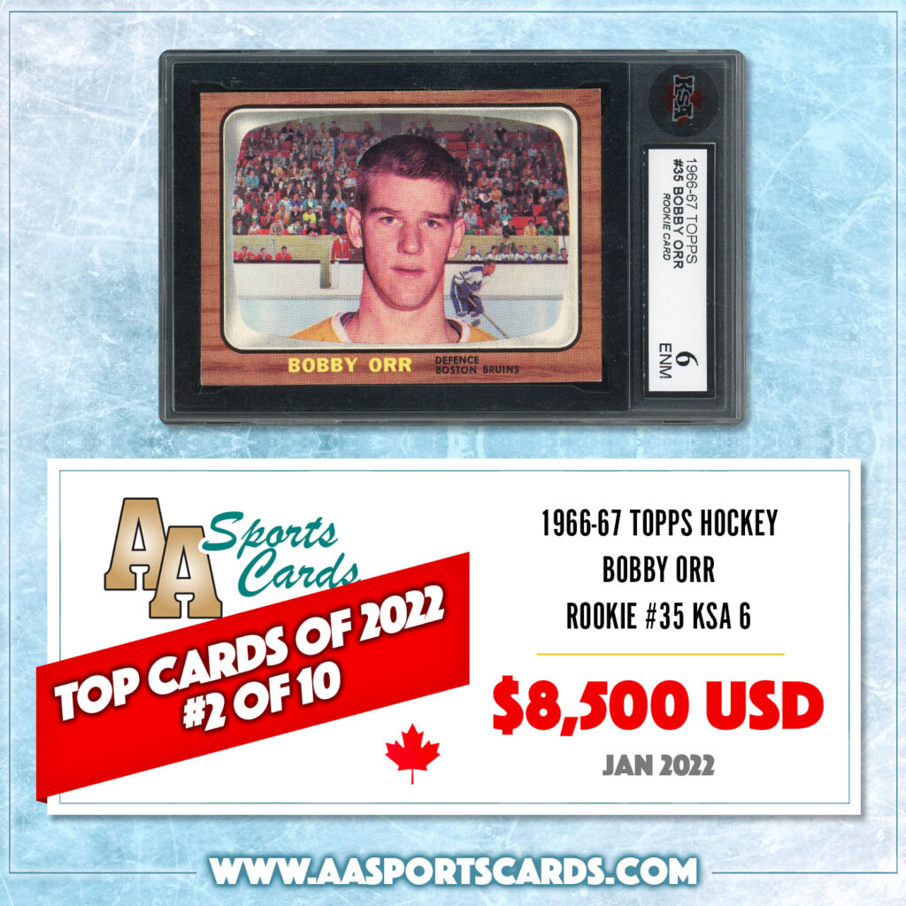 1966-67 Topps Bobby Orr RC